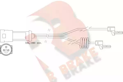 Контакт R BRAKE 610234RB